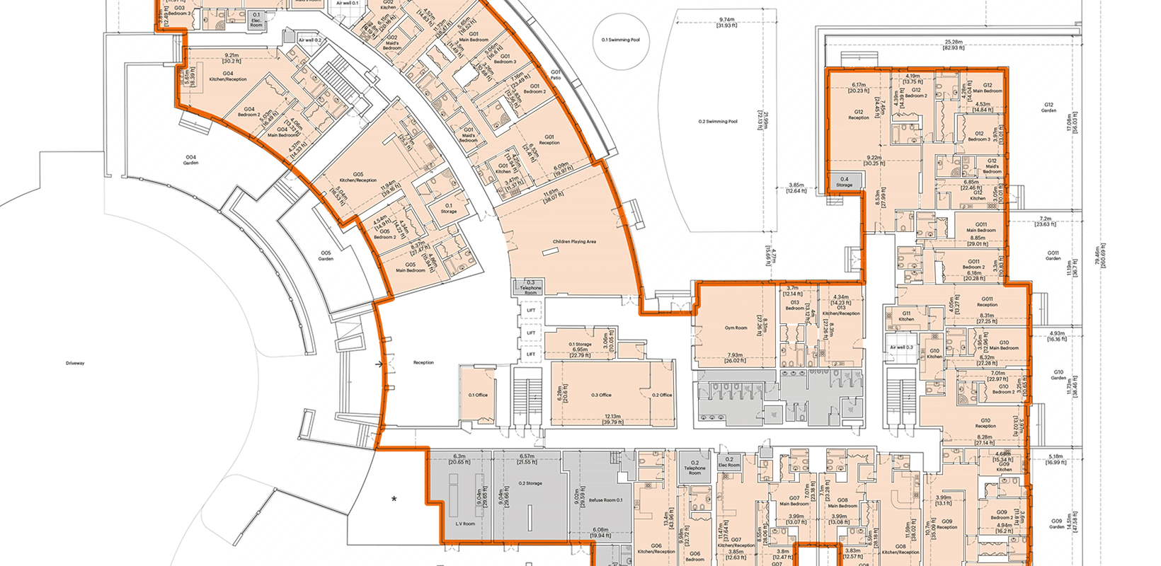 RICS-compliant floorplan verified by Stak, illustrating accurate building measurements and spatial data