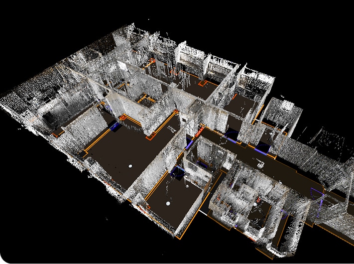 3D floorplans illustrating healthcare property environments, supported by accurate building data, portfolio insights, and efficient management solutions