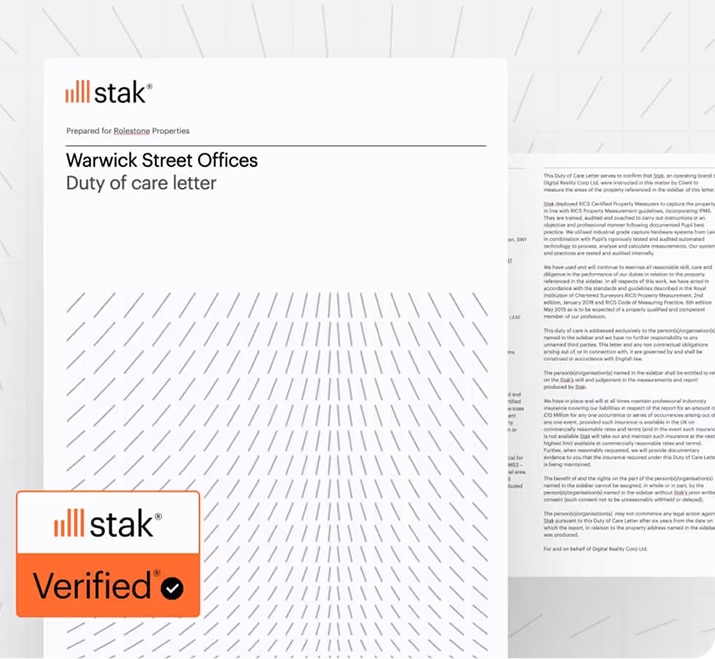Warwick Street Offices Duty of care letter